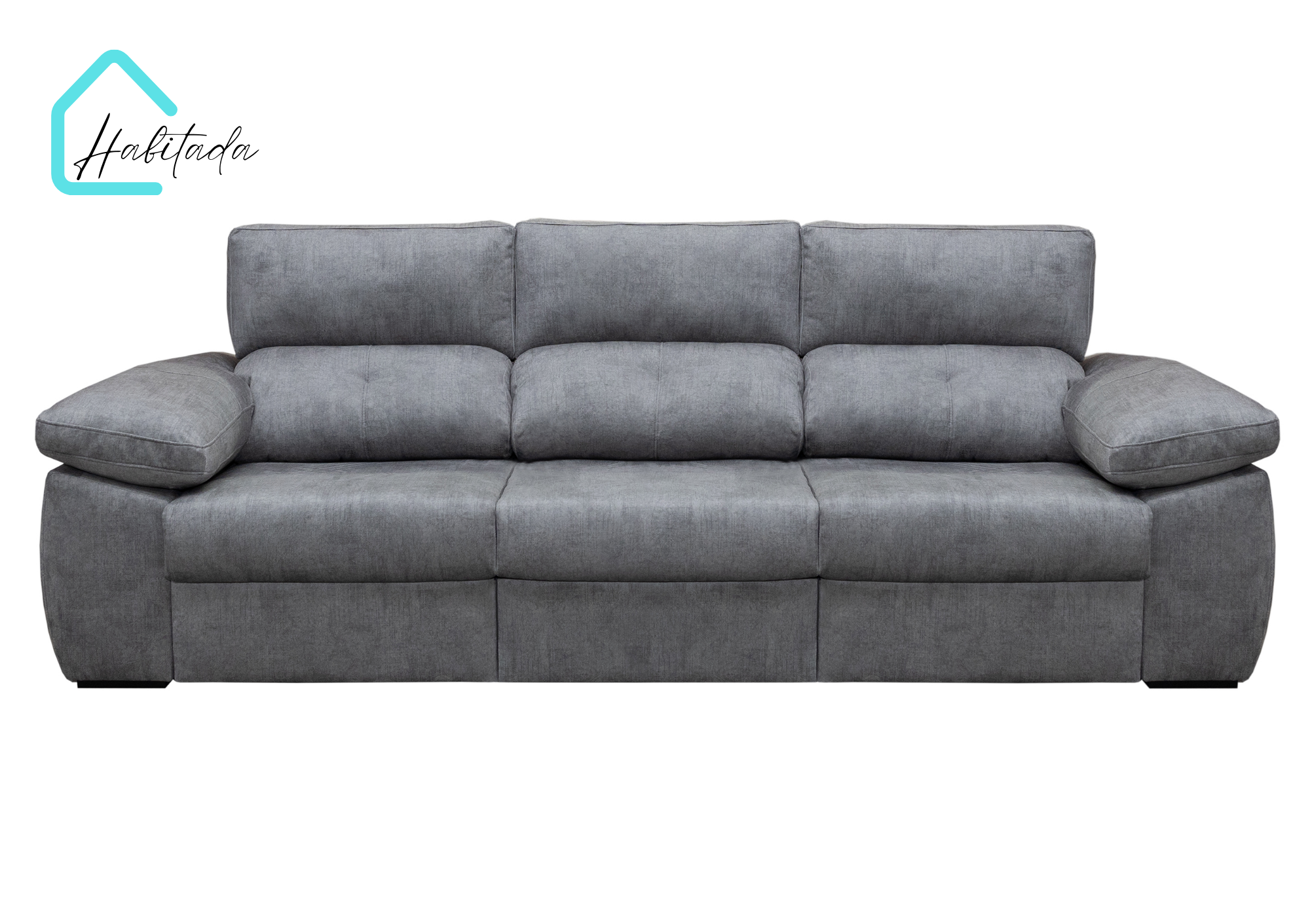 Sofá 3 plazas 3 asientos Gredos