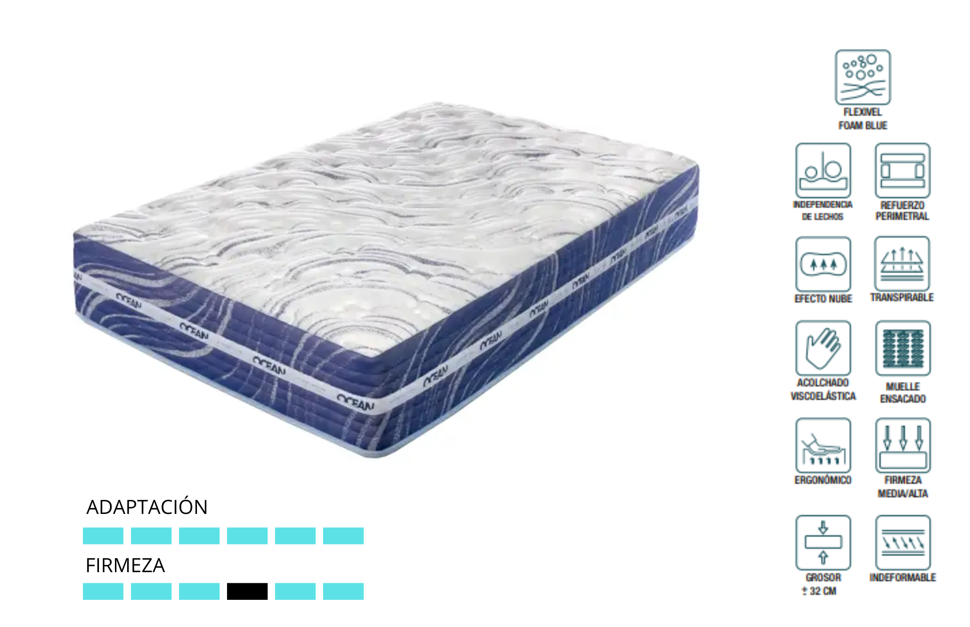 Colchón Ocean Muelles