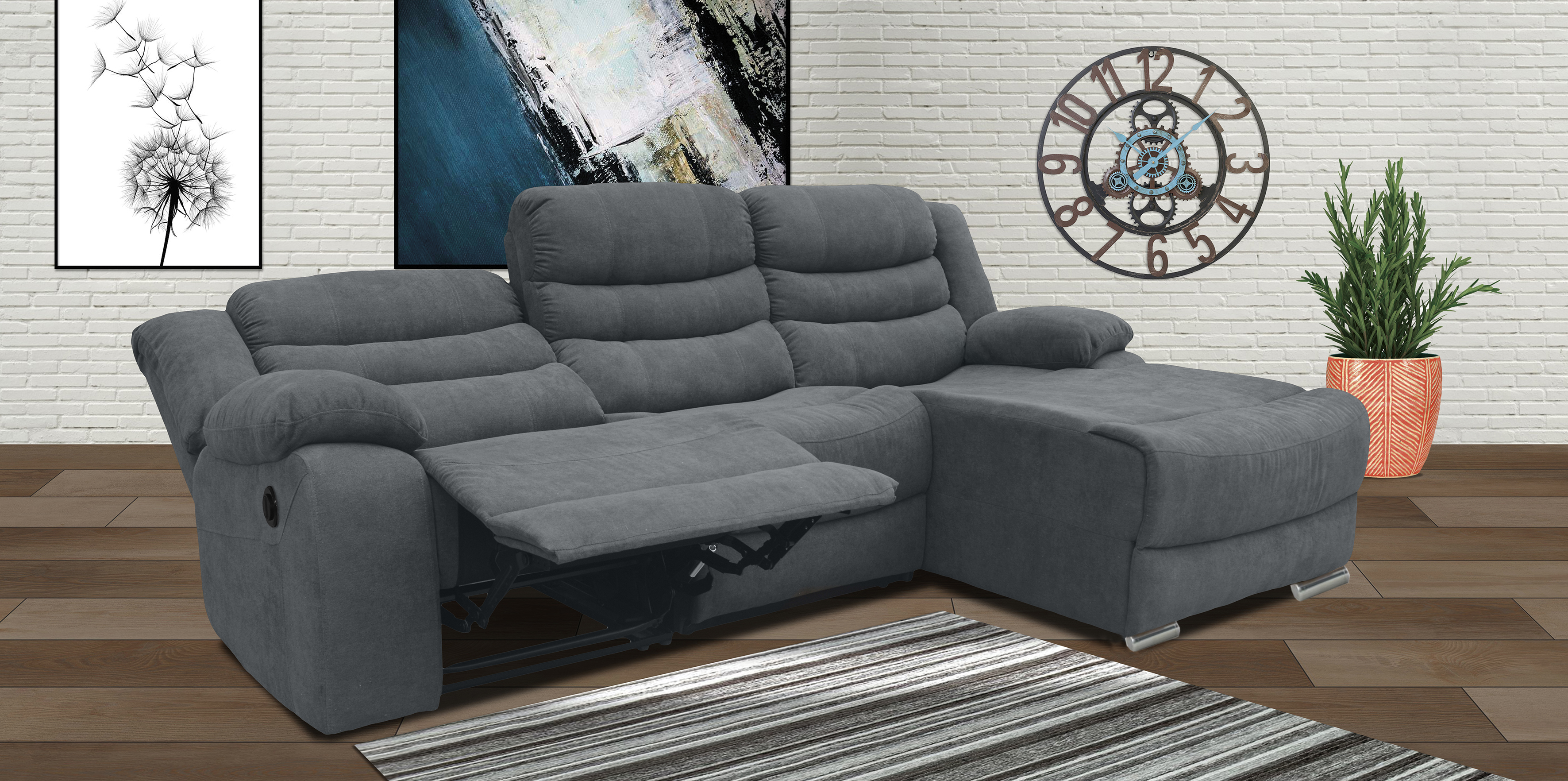 Chaiselongue Luxor relax eléctrica