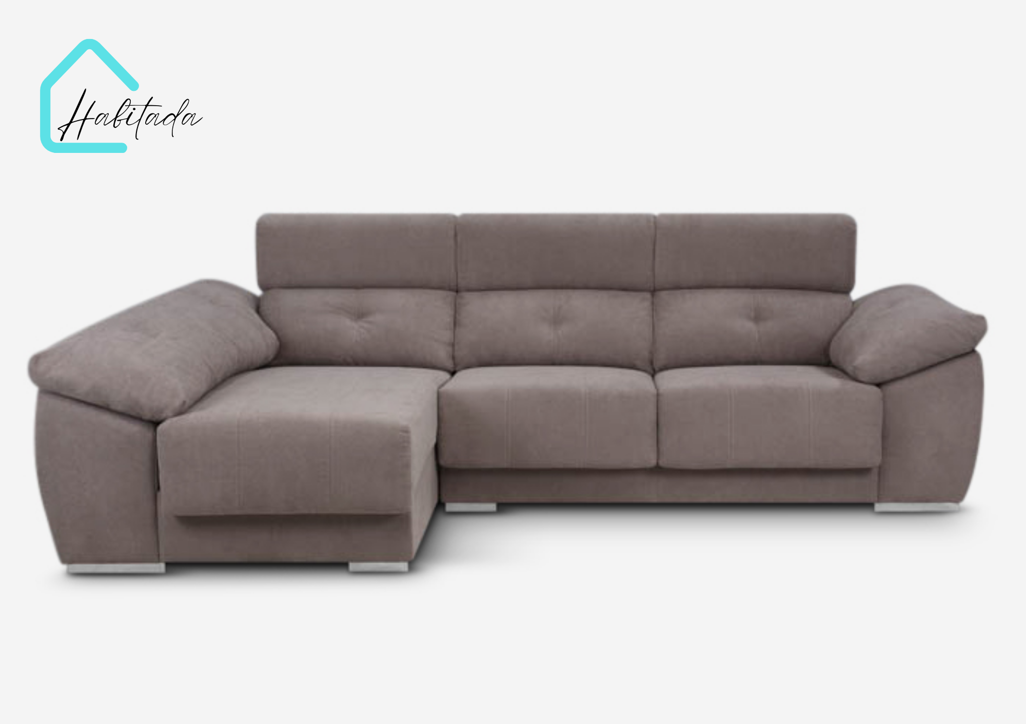 Sofá chaiseslongue GOLDEN