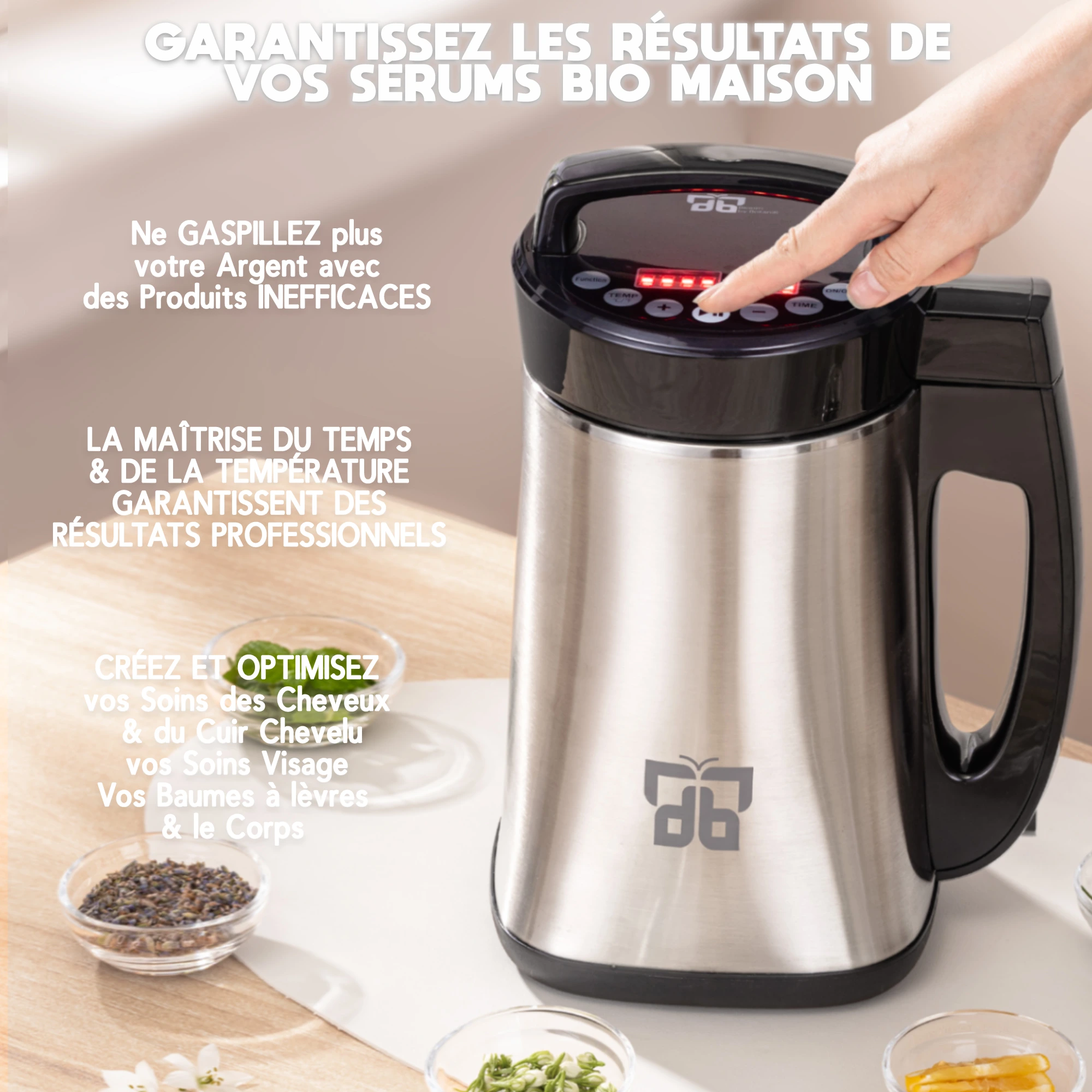 Machine d'Extraction Botanique – Huiles Infusées & Soins Maison | BloomByBotanik