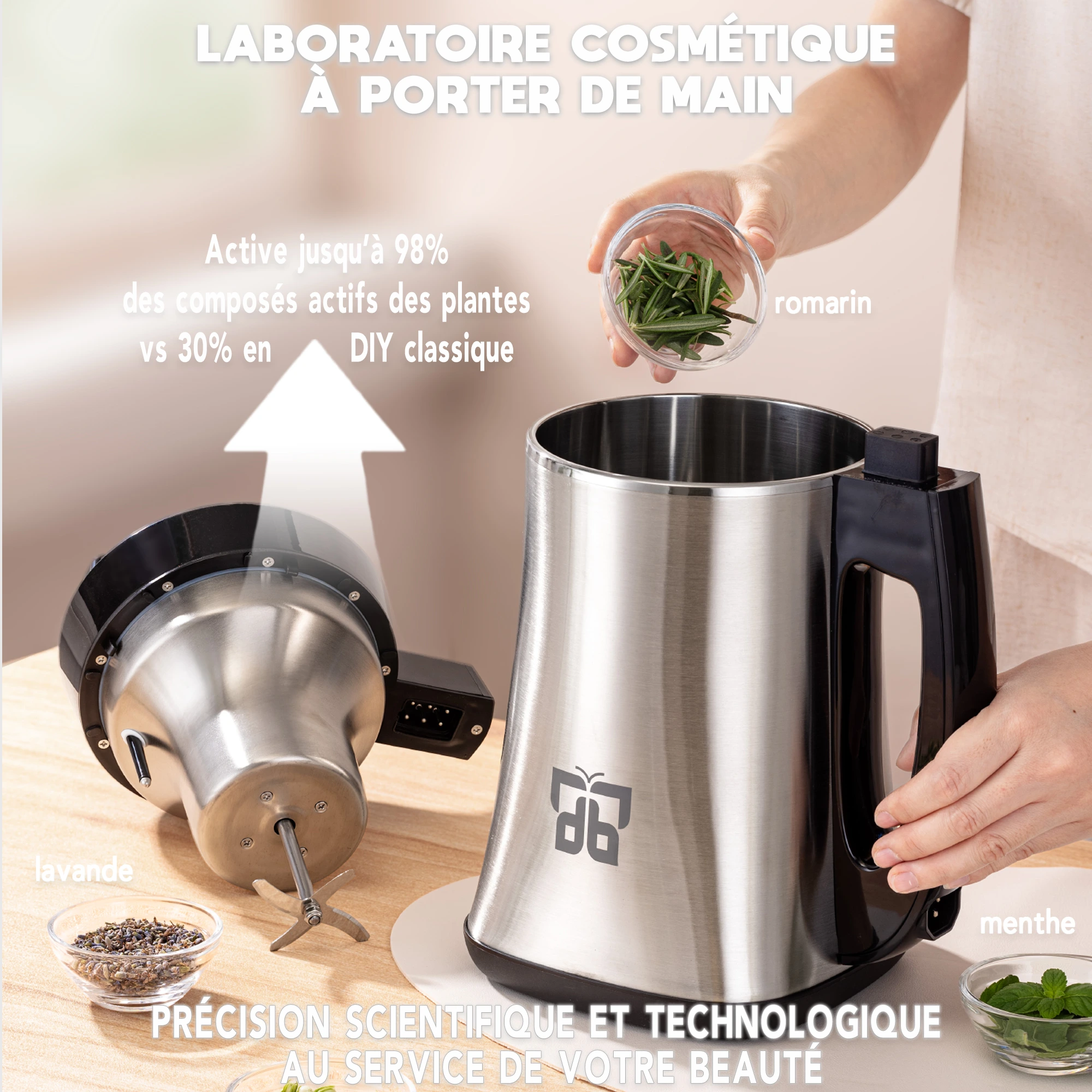Machine d'Extraction Botanique – Huiles Infusées & Soins Maison | BloomByBotanik
