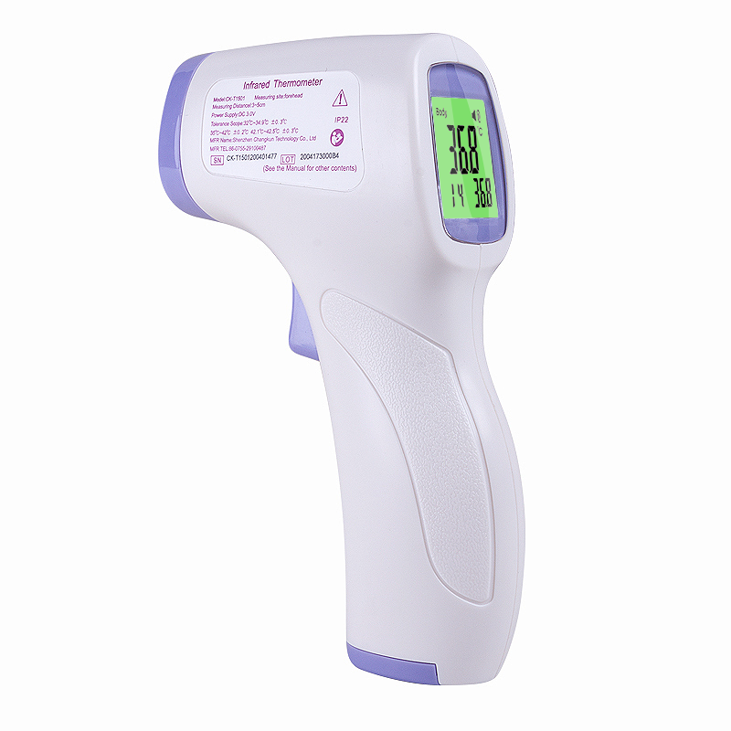 No-Touch Thermometer for Adults and Kids Digital Thermometer with Fever Alarm Fast Accurate Results Easy for All Ages