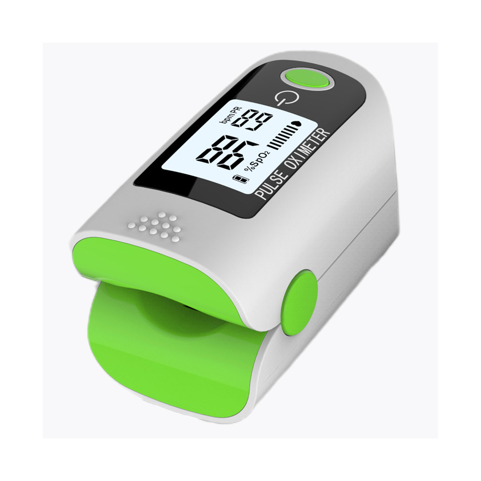 Pulse Oximeter Fingertip, Blood Oxygen Saturation Monitor with Large LCD Display, Heart Rate Monitor for Adults, Fingertip Pulse Oximetr, with Lanyard