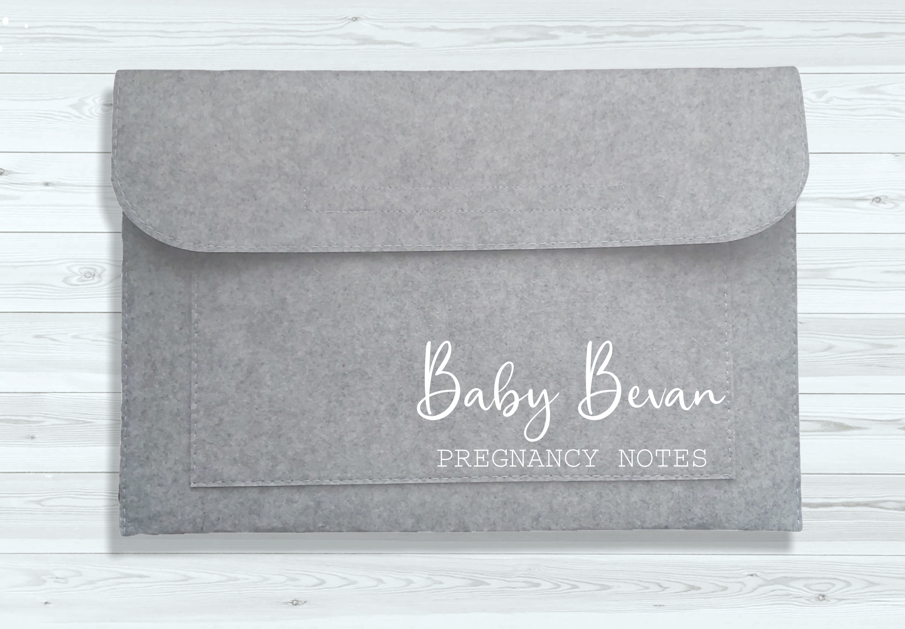 Personalised Maternity Notes Folder