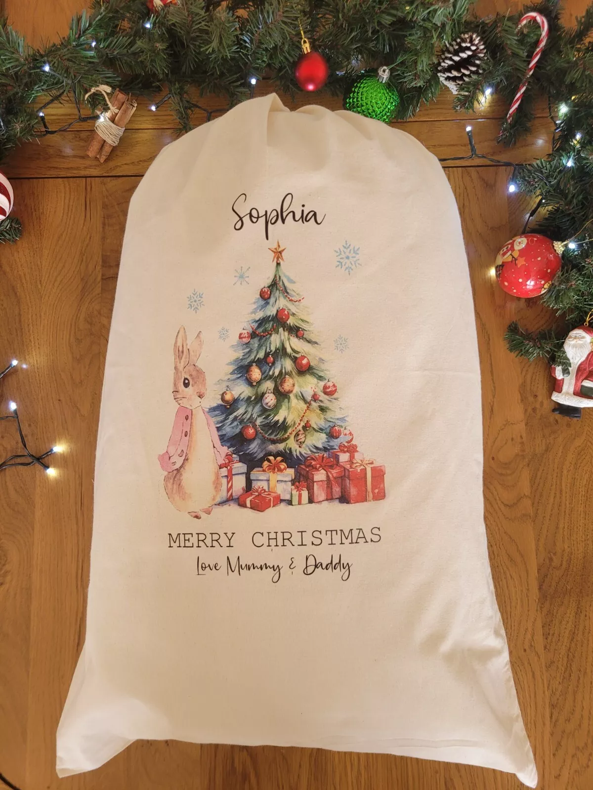 Personalised Christmas Gift Sack