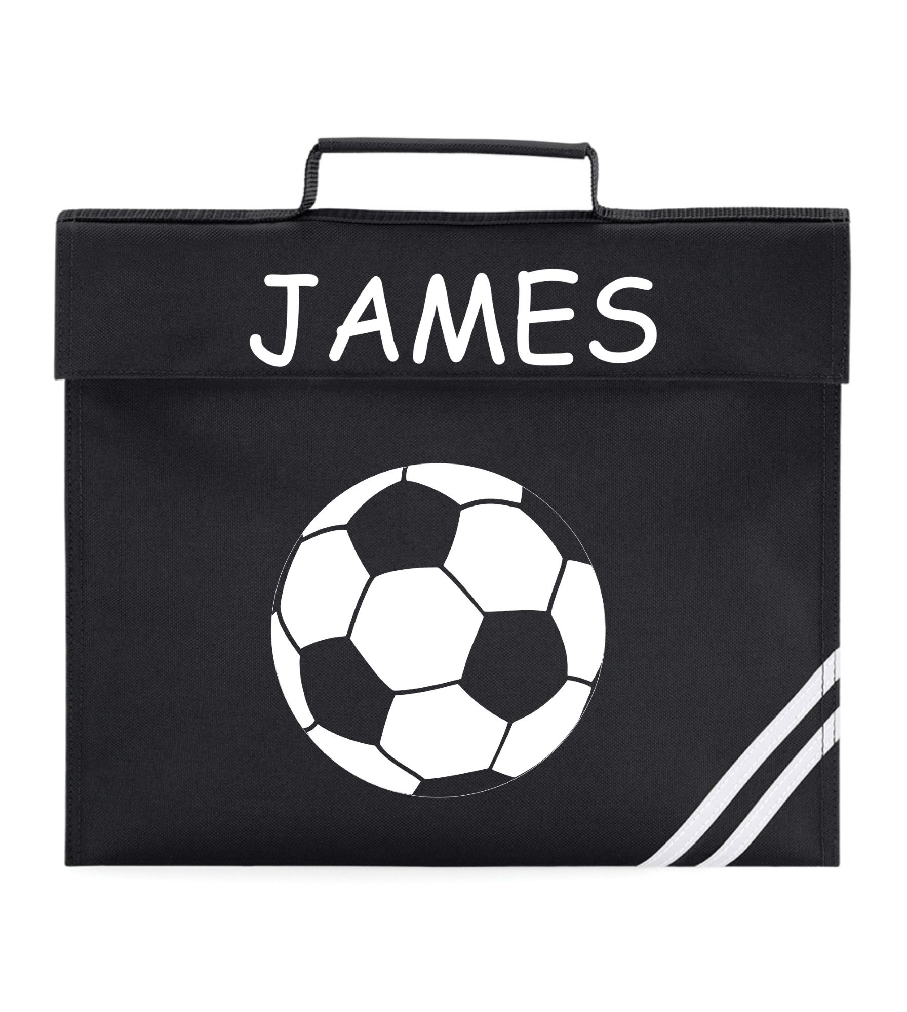 Personalised Football Book Bag School bag