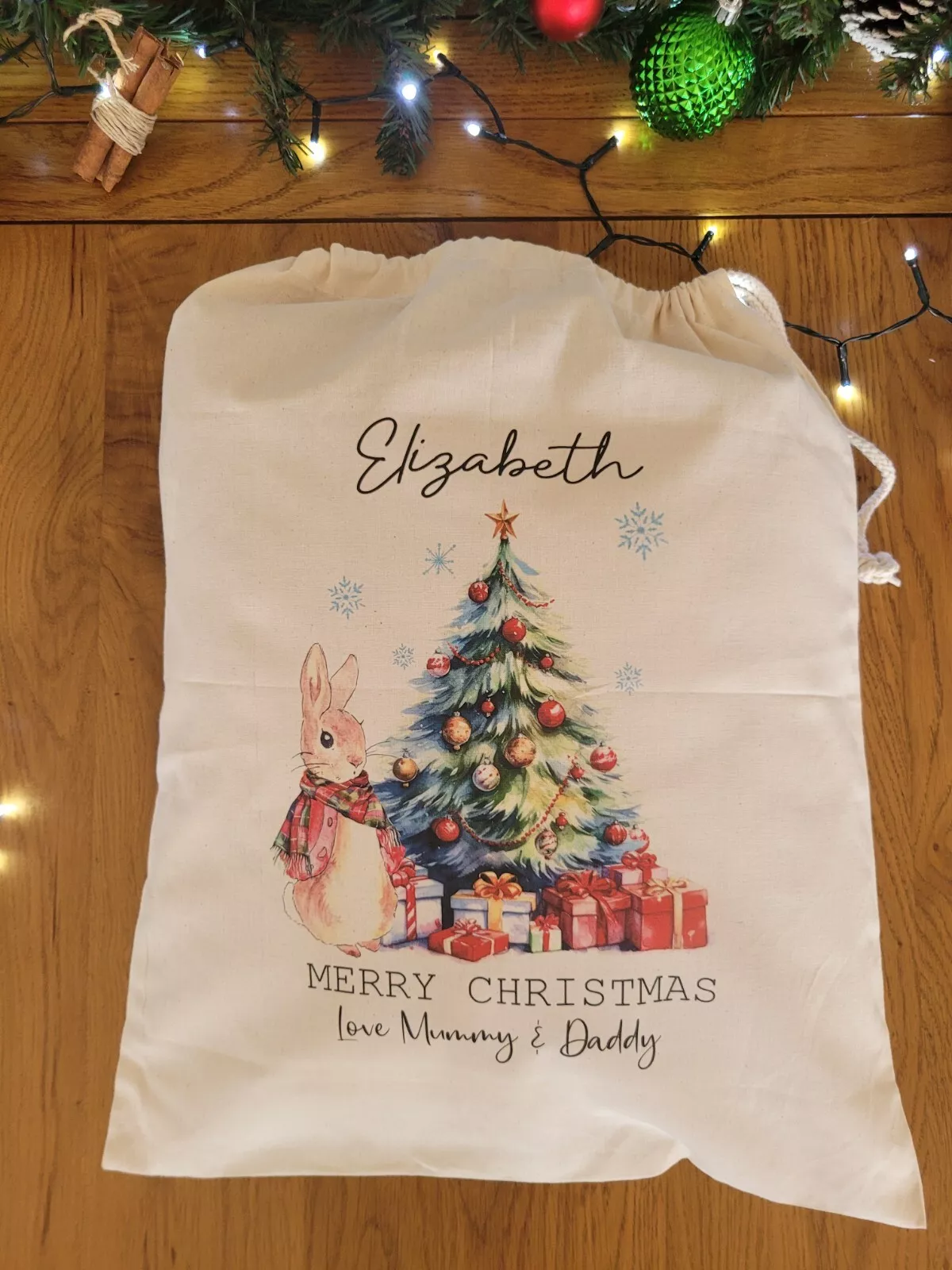 Personalised Christmas Gift Sack