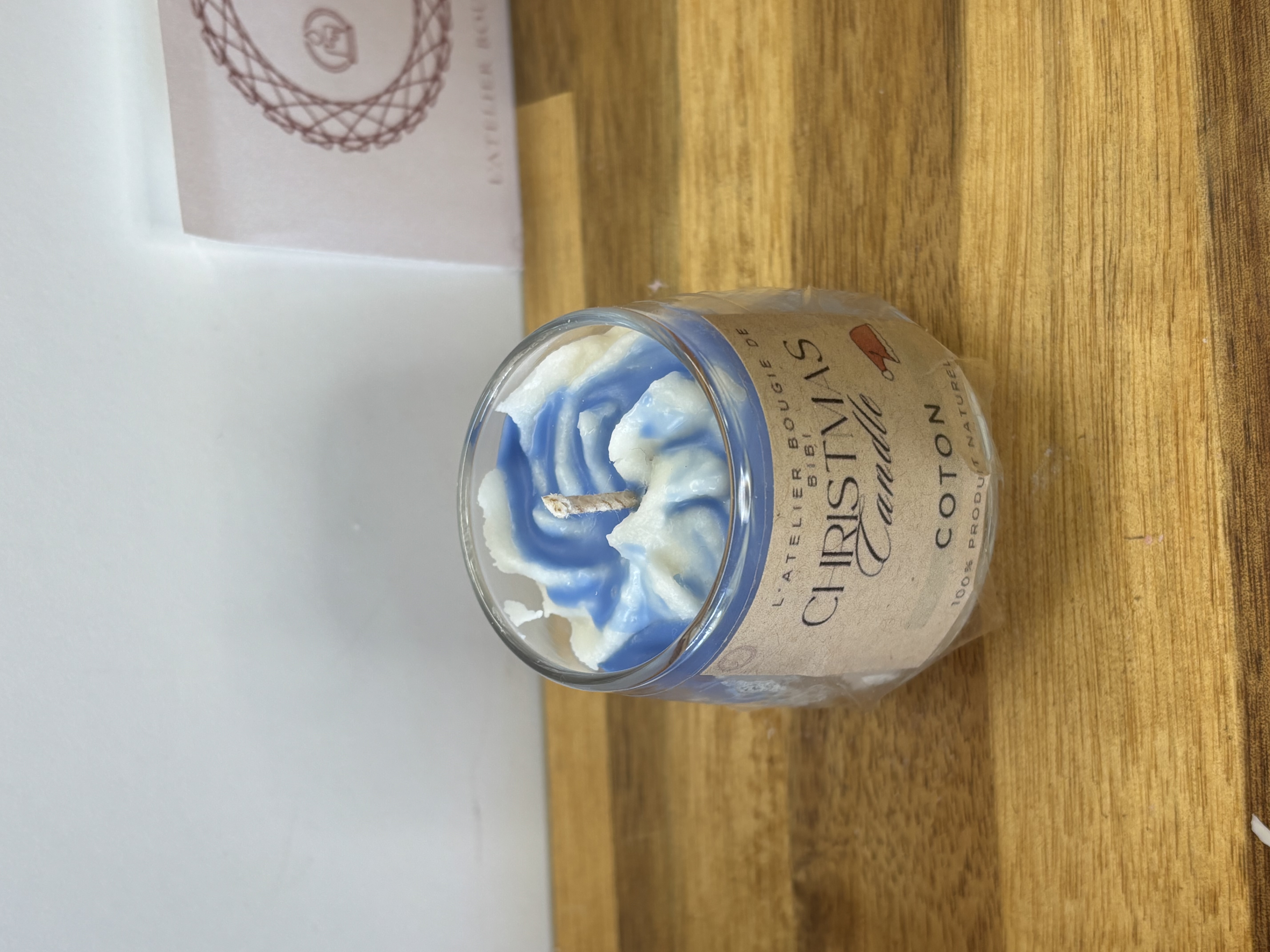 mini bougie gourmande