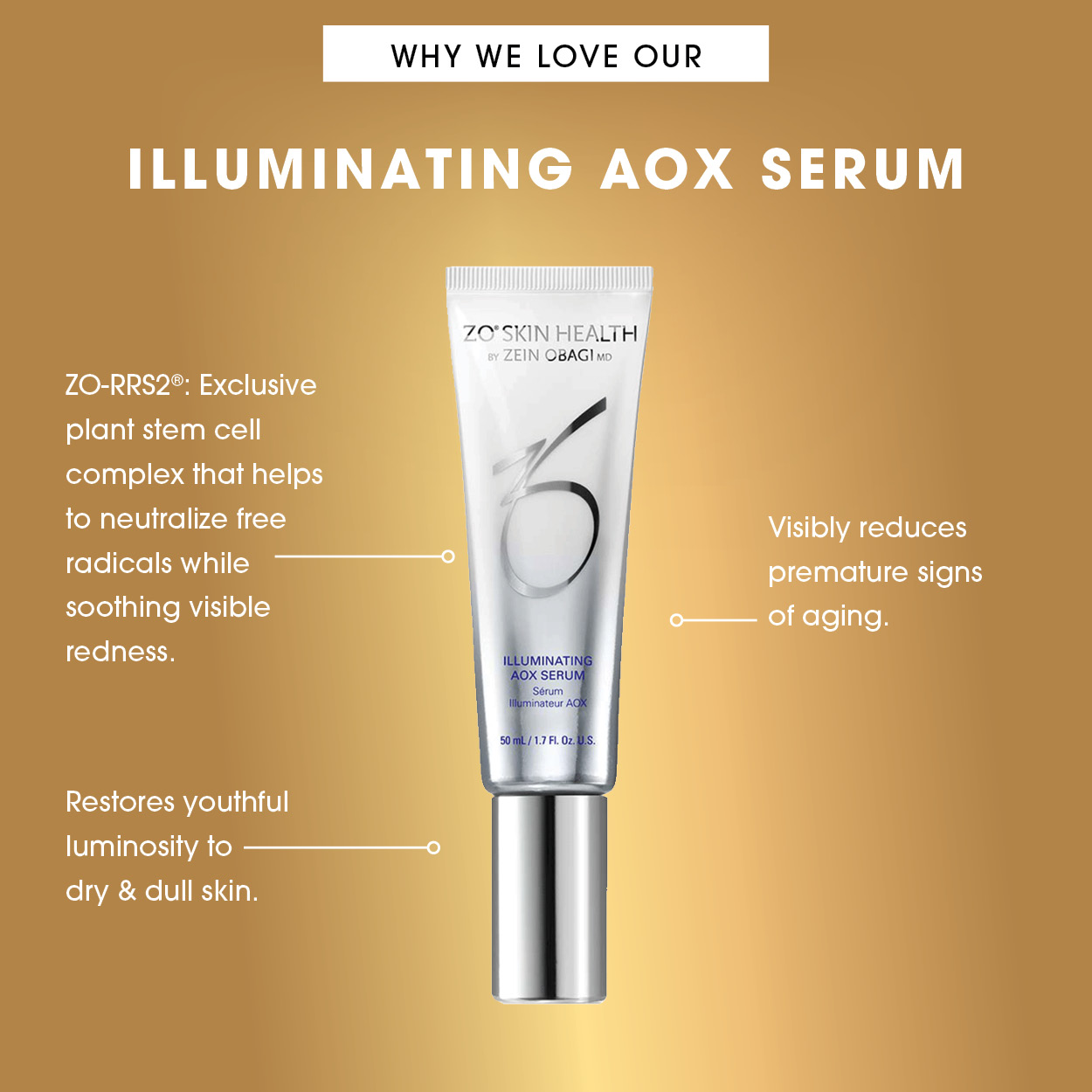 ZO Skin Health Illuminating AOX Serum