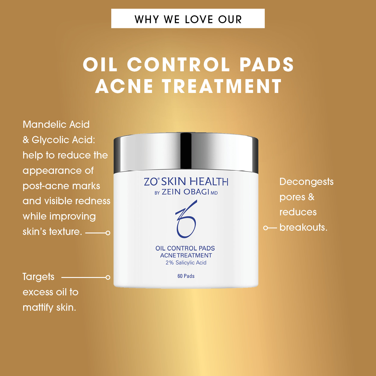 ZO Skin Health Oil Control Pads