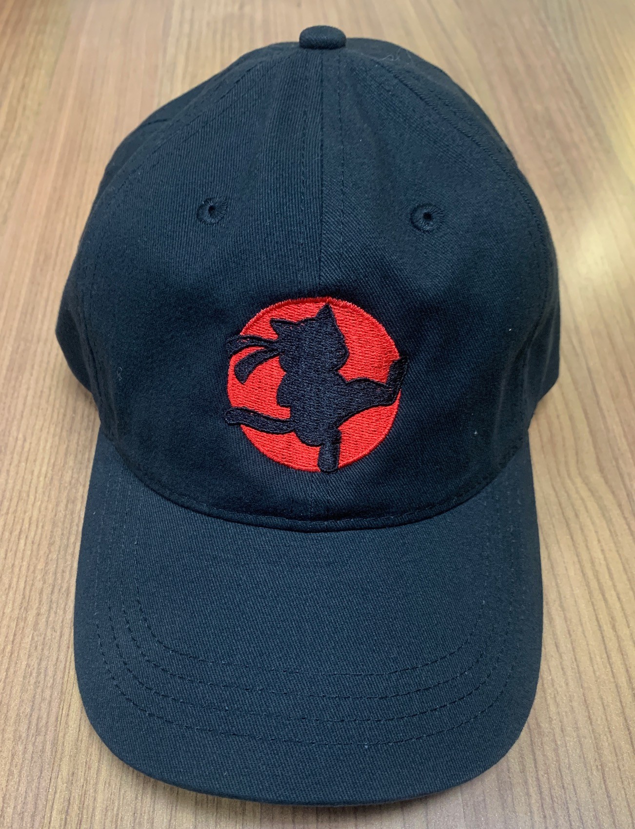 Black Twill Hat - Classic Logo