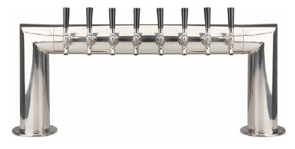 8 Way Draft Tap Tower