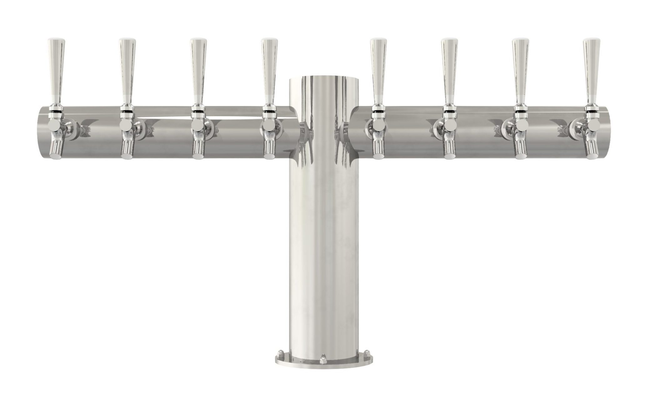 8 Way Draft Tap Tower