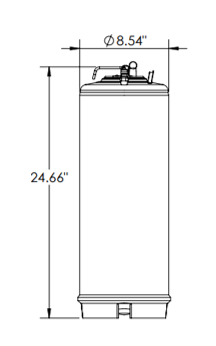Beverage Storage Ball Lock kegs