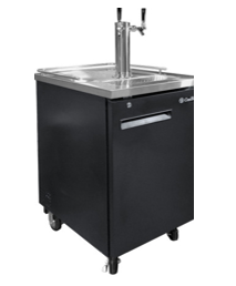 Two Tap Tower with Stainless Steel 304 Body Kegerator