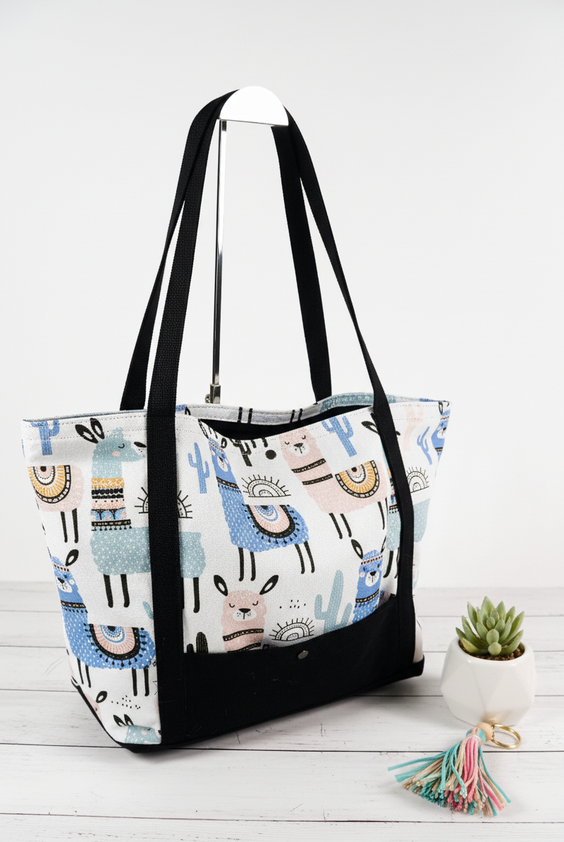 The Llama-Llama Tote Bag: A Unique & Handmade Everyday Bag