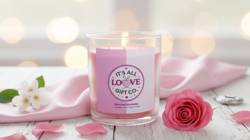 Handmade Soy and Coconut Wax Candles | Curated Fragrances by It's All Love Gift Co.