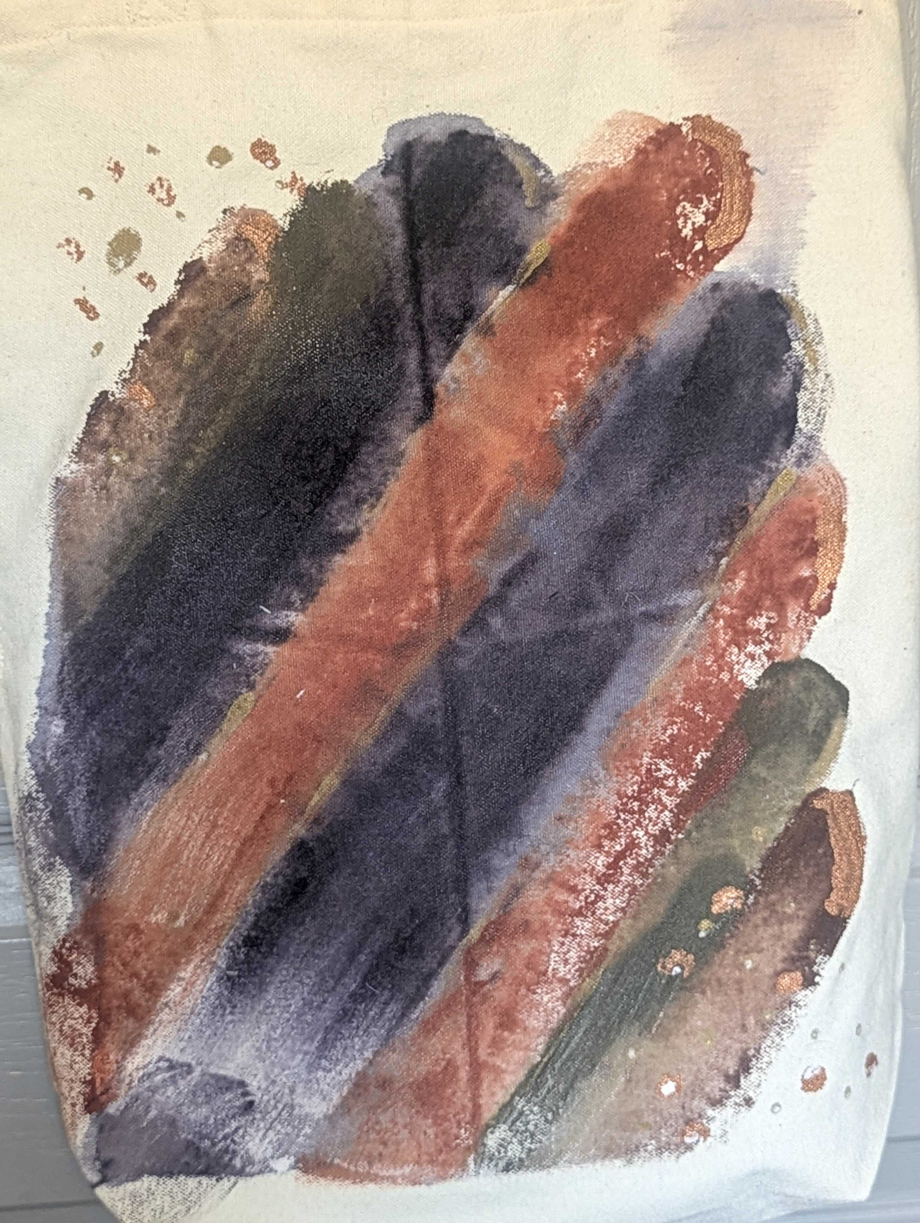 The Copper Pulse: No. 2 in the Wearable Art Tote Series