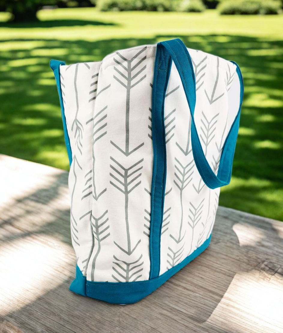 The Arrow Canvas Tote: A Handmade Everyday Bag