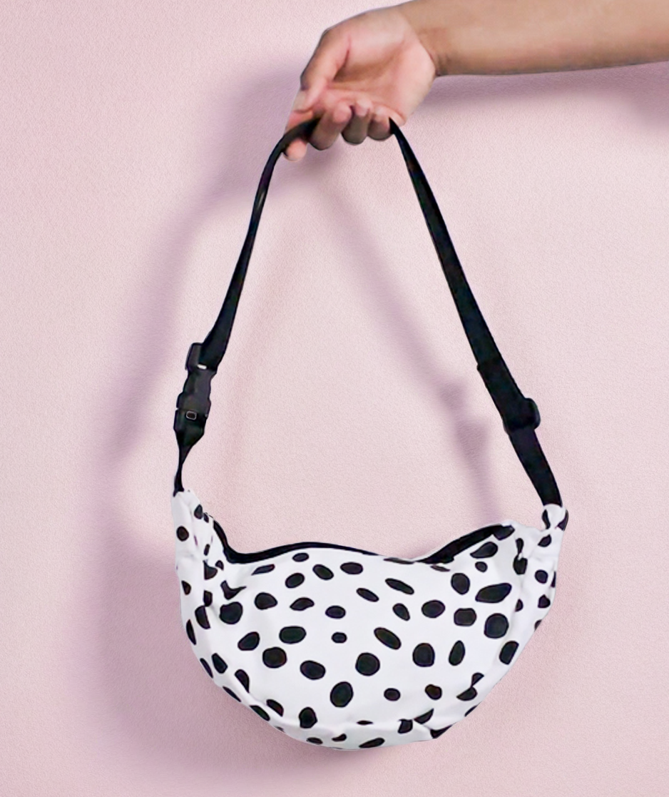 The Dot Dash Crossbody - Minimalist Sling Bag for Everyday Adventure | It's All Love Gift Co.