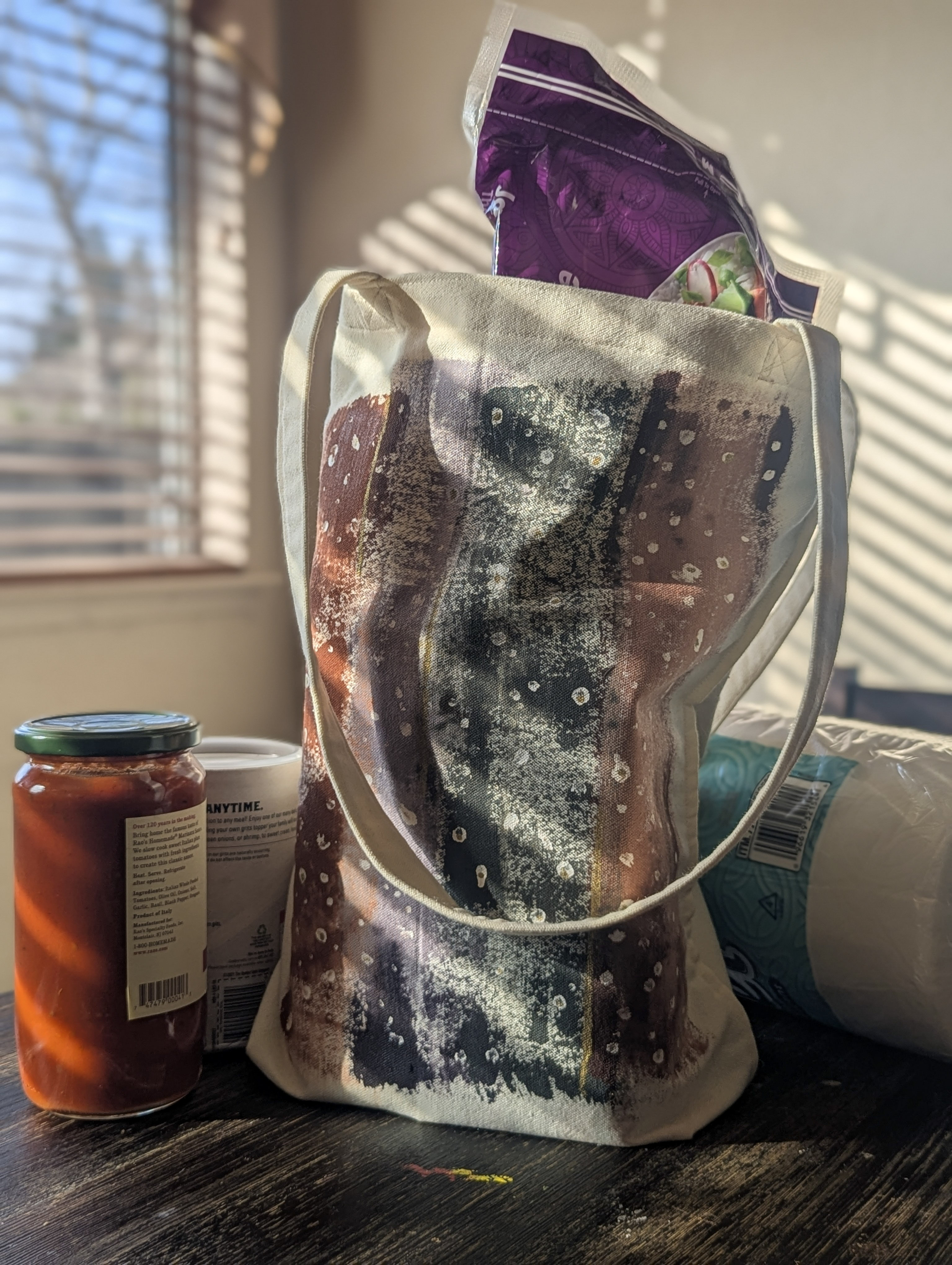 The "Winter Wonderland" Wearable Art Tote