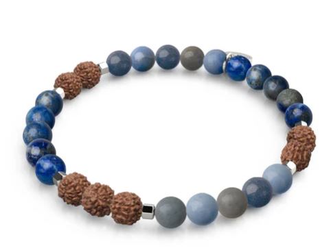  Gemstone Rudraksha Bracelet