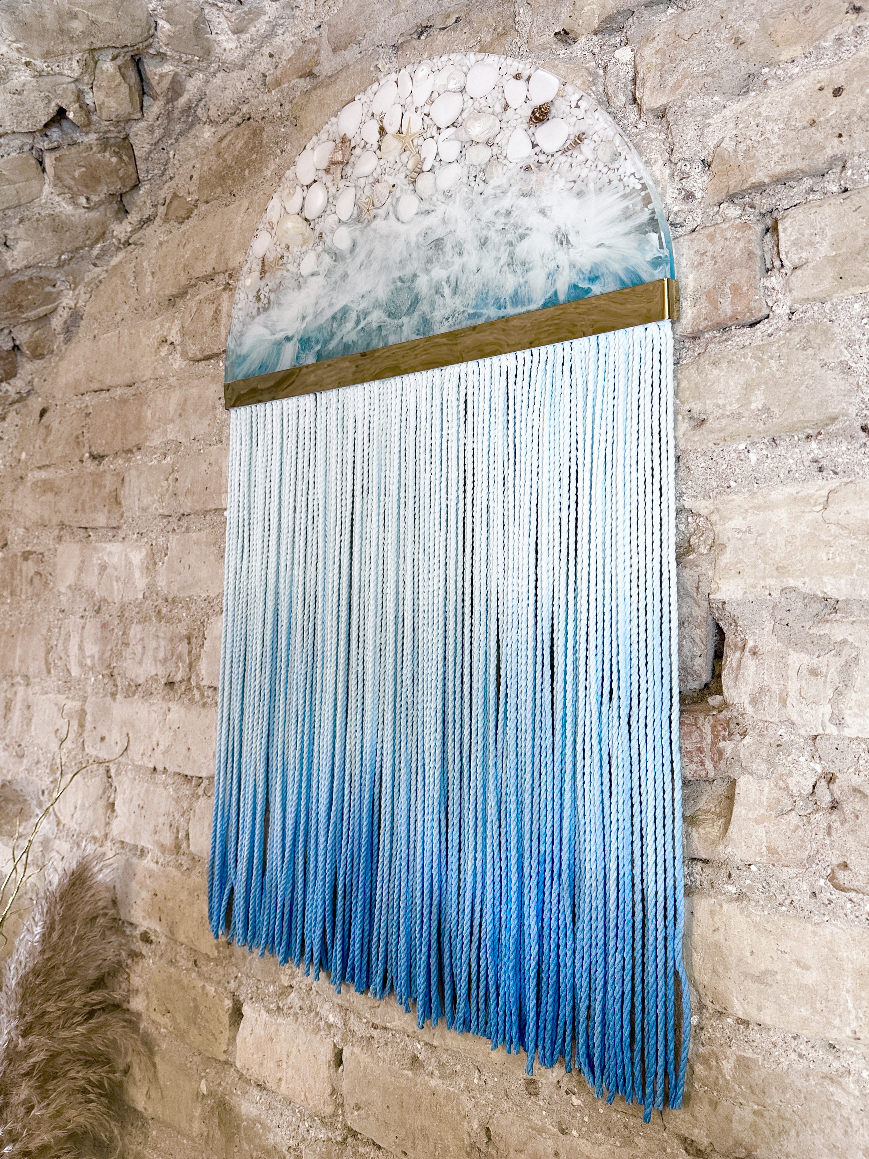 Half Moon Wall Hanging - “Holiday”