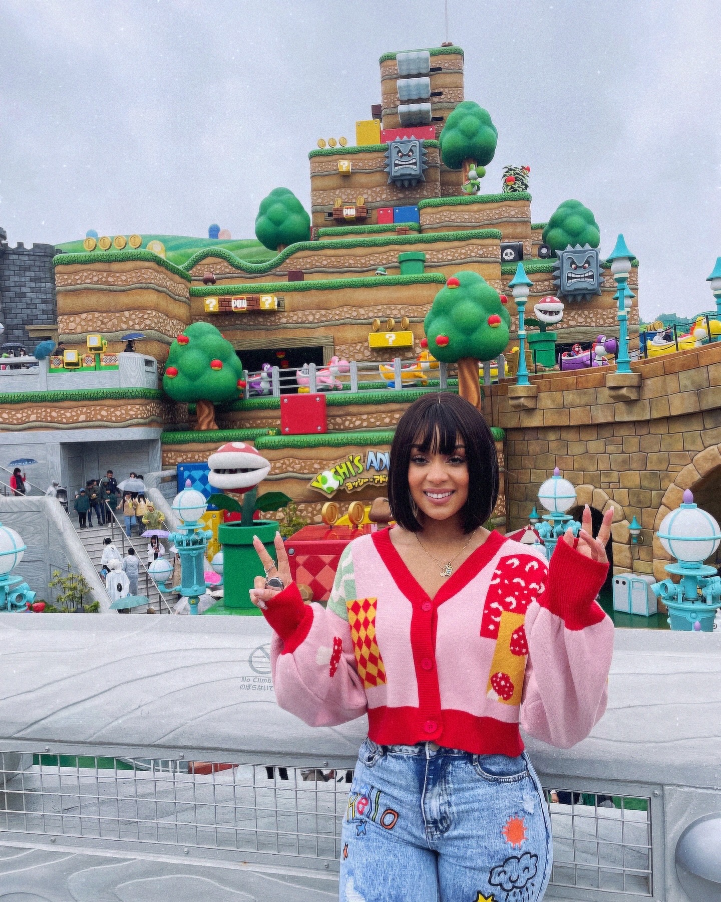 Distressed Denim Jeans