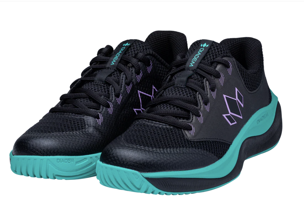 Diadem Court Flo - Black/Teal