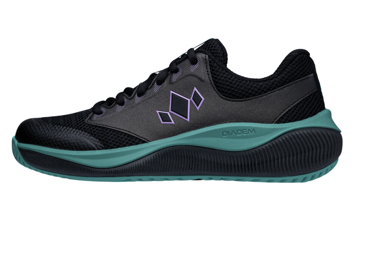 Diadem Court Flo - Black/Teal