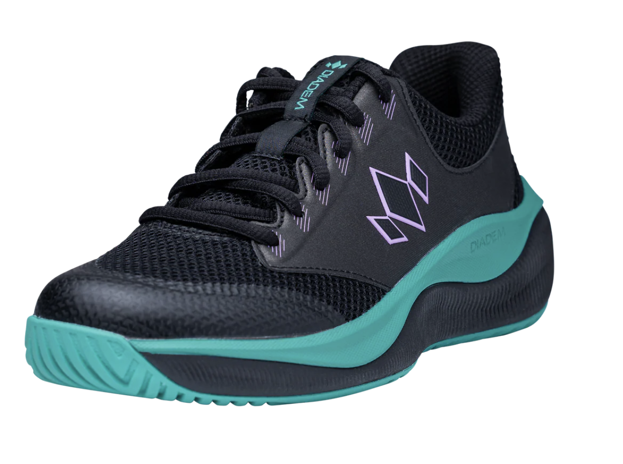 Diadem Court Flo - Black/Teal