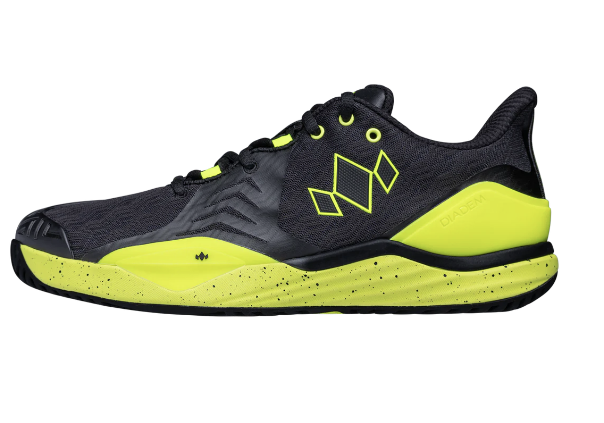 Diadem Court Burst — Black/Neon