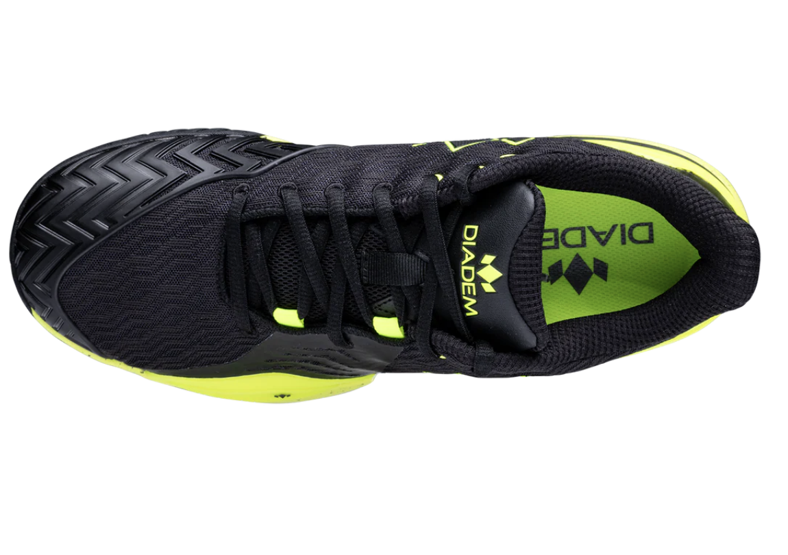 Diadem Court Burst — Black/Neon