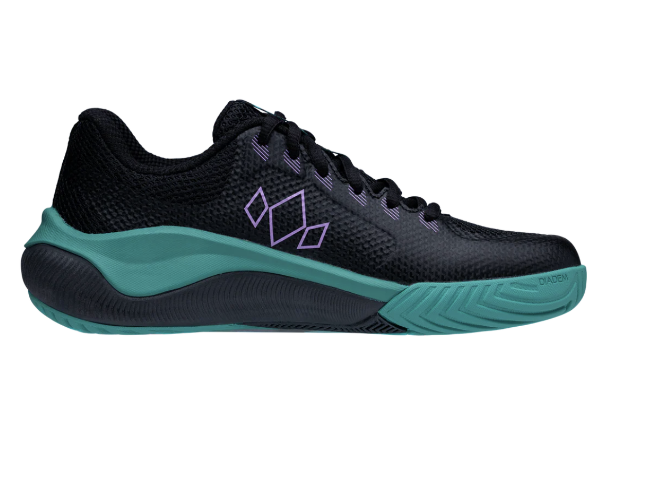 Diadem Court Flo - Black/Teal