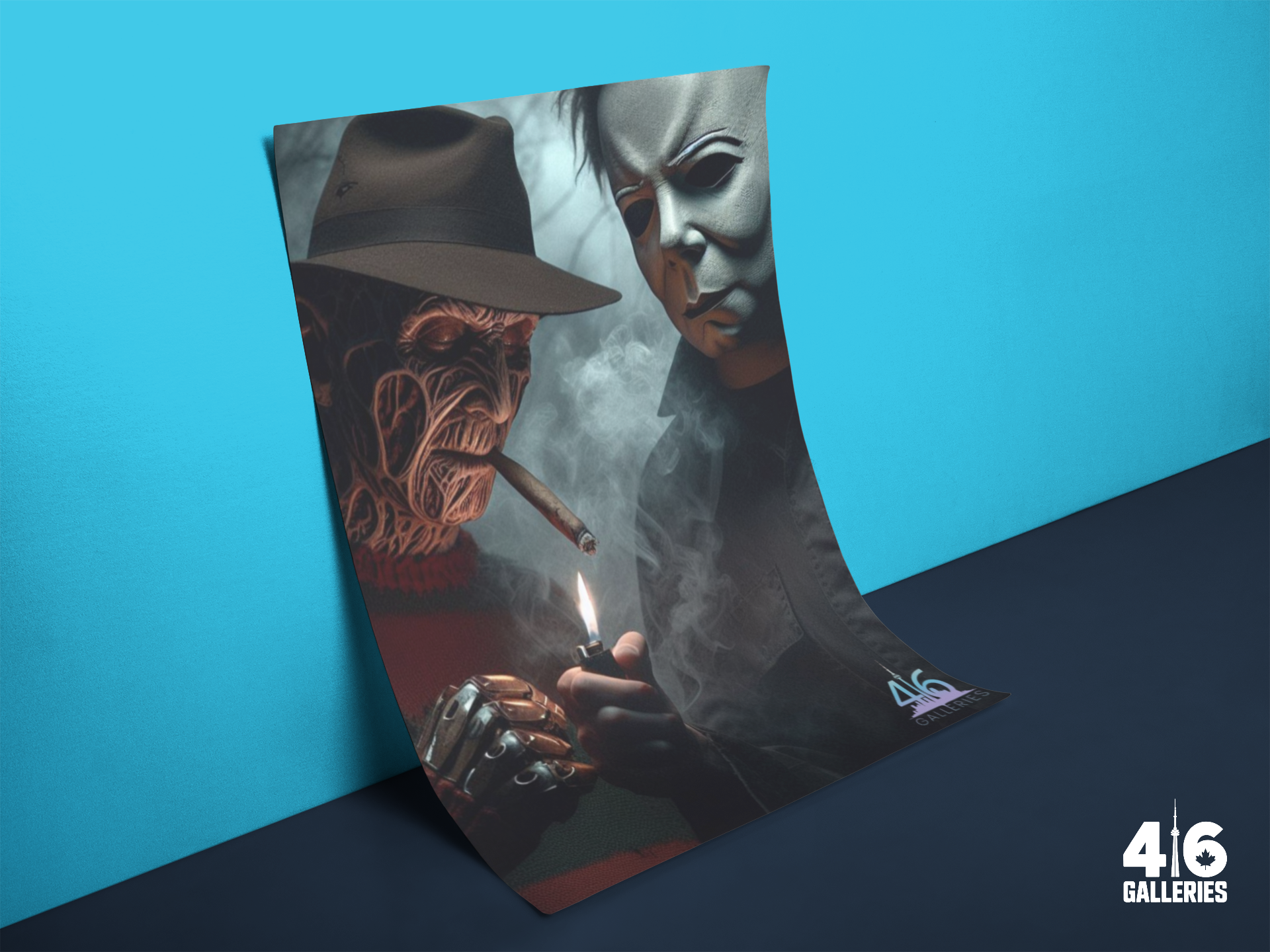 Horror Icons Framed Poster