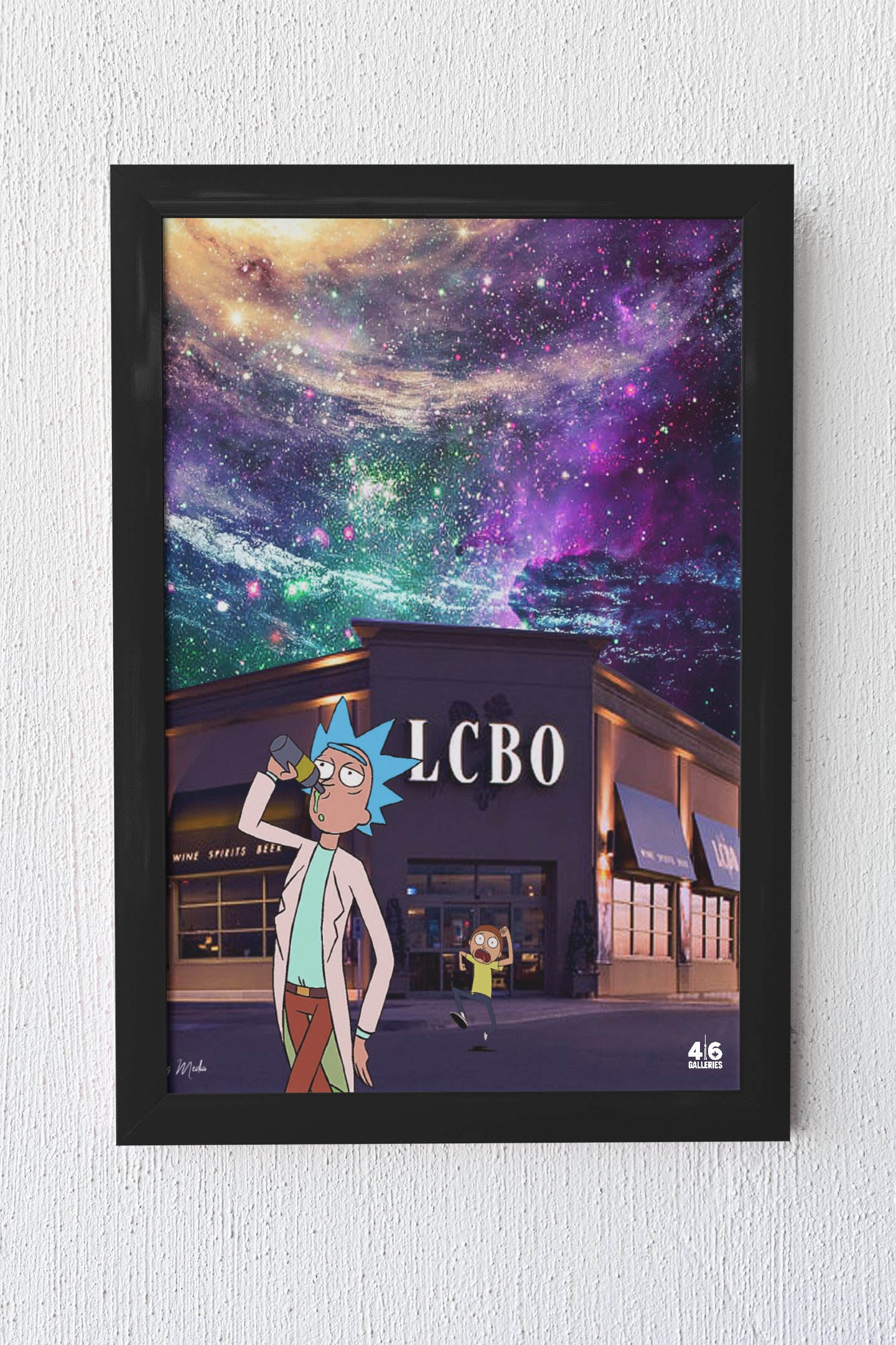Rick and Morty LCBO Poster