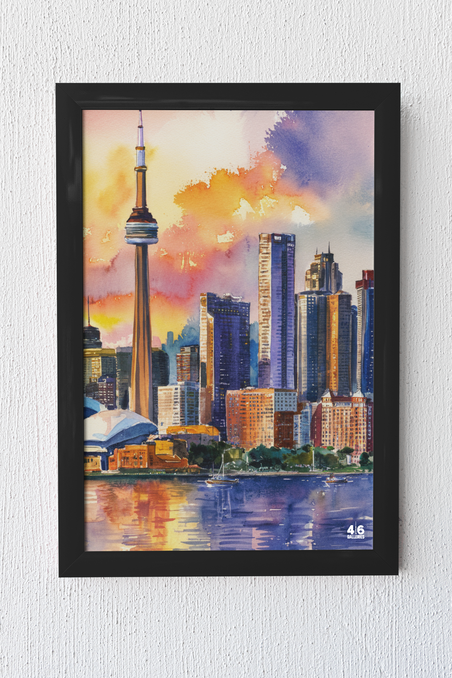 Toronto Skyline Art Print