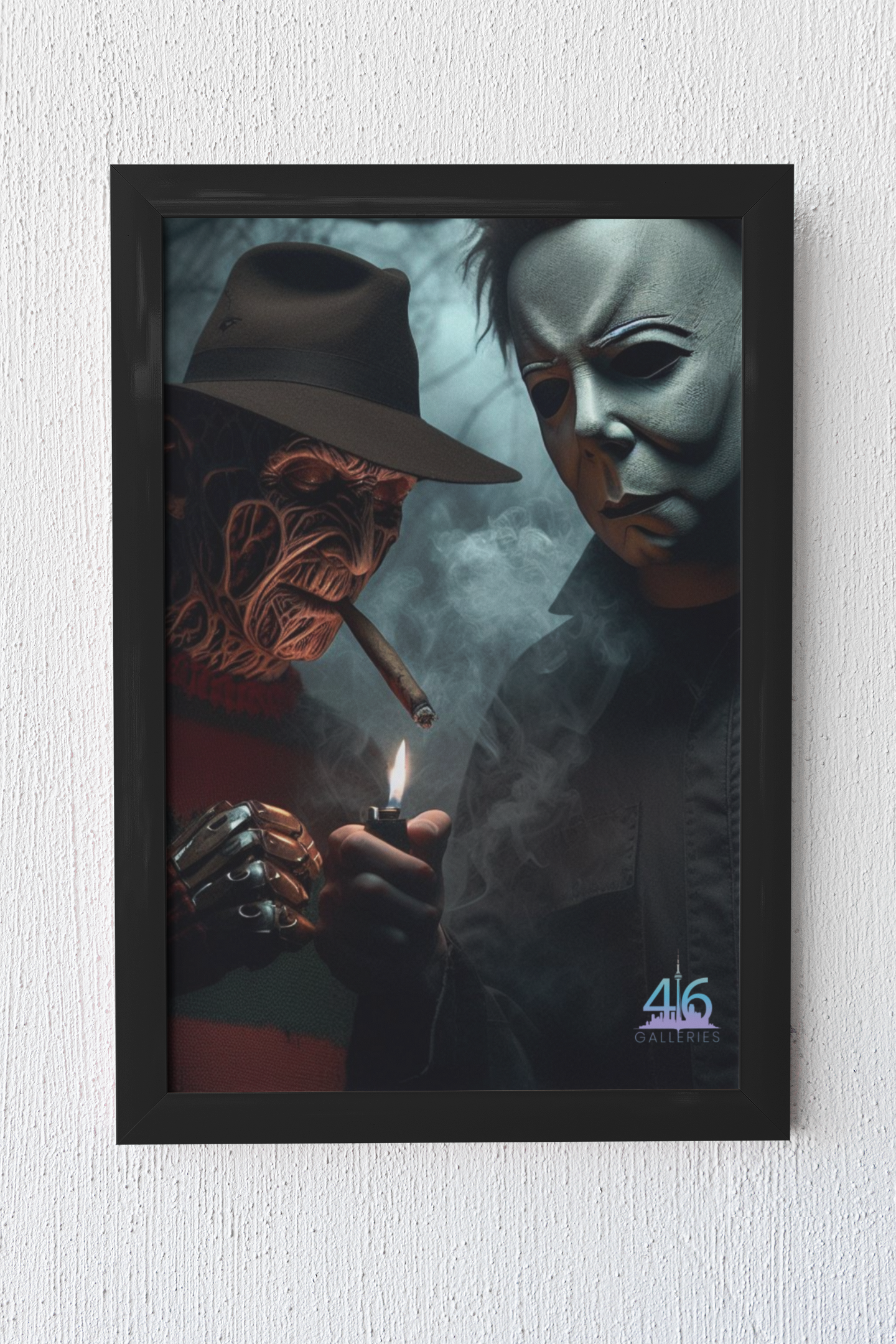 Horror Icons Framed Poster