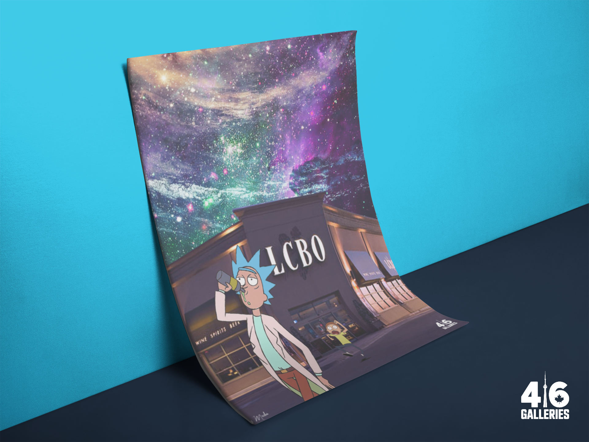 Rick and Morty LCBO Poster