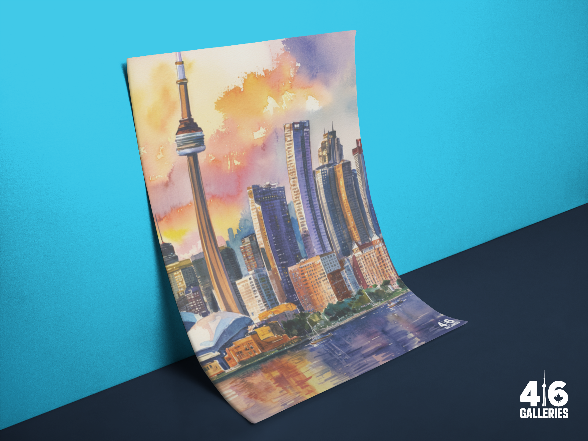 Toronto Skyline Art Print