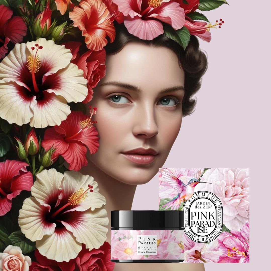 Pink Paradise. - Hibiscus, Rose & Prune