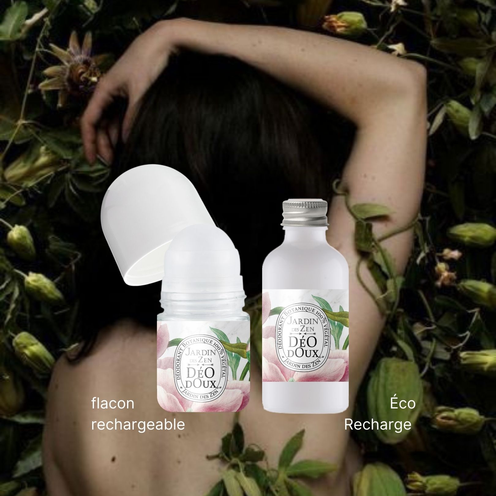 Déo Doux Rechargeable - Rose, Magnolia & Pivoine