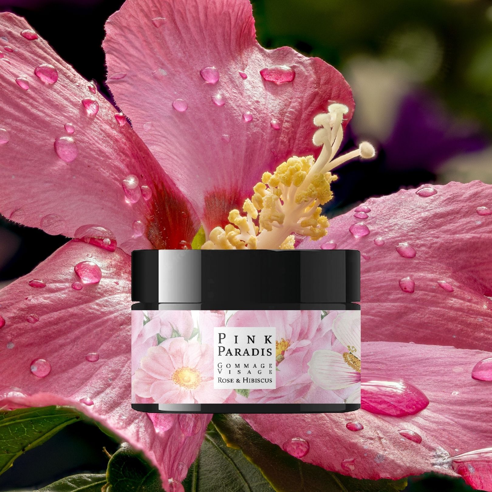 Pink Paradise. - Hibiscus, Rose & Prune
