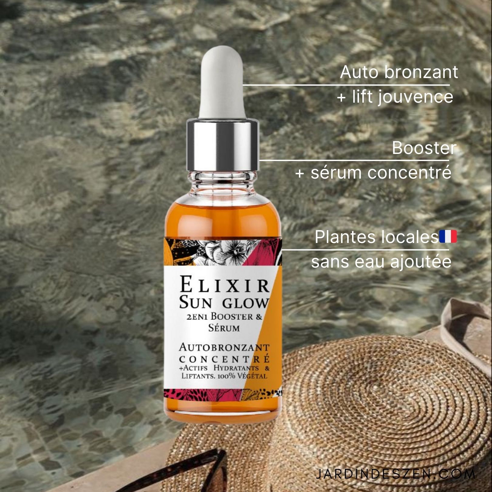 SUN Glow -AHA & acide hyaluronique végétaux