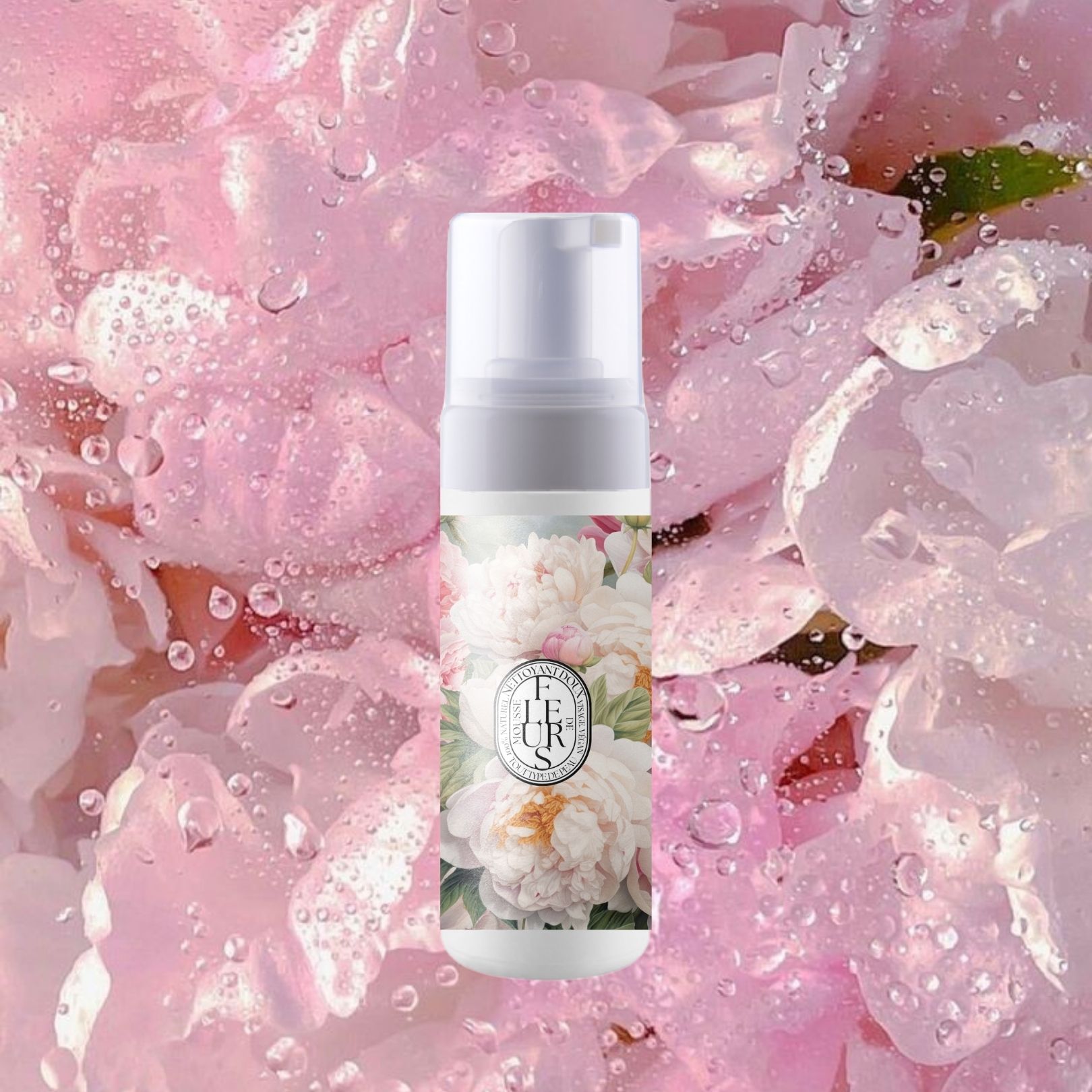 Mousse de Fleurs - Pivoine, Rose & Probiotiques