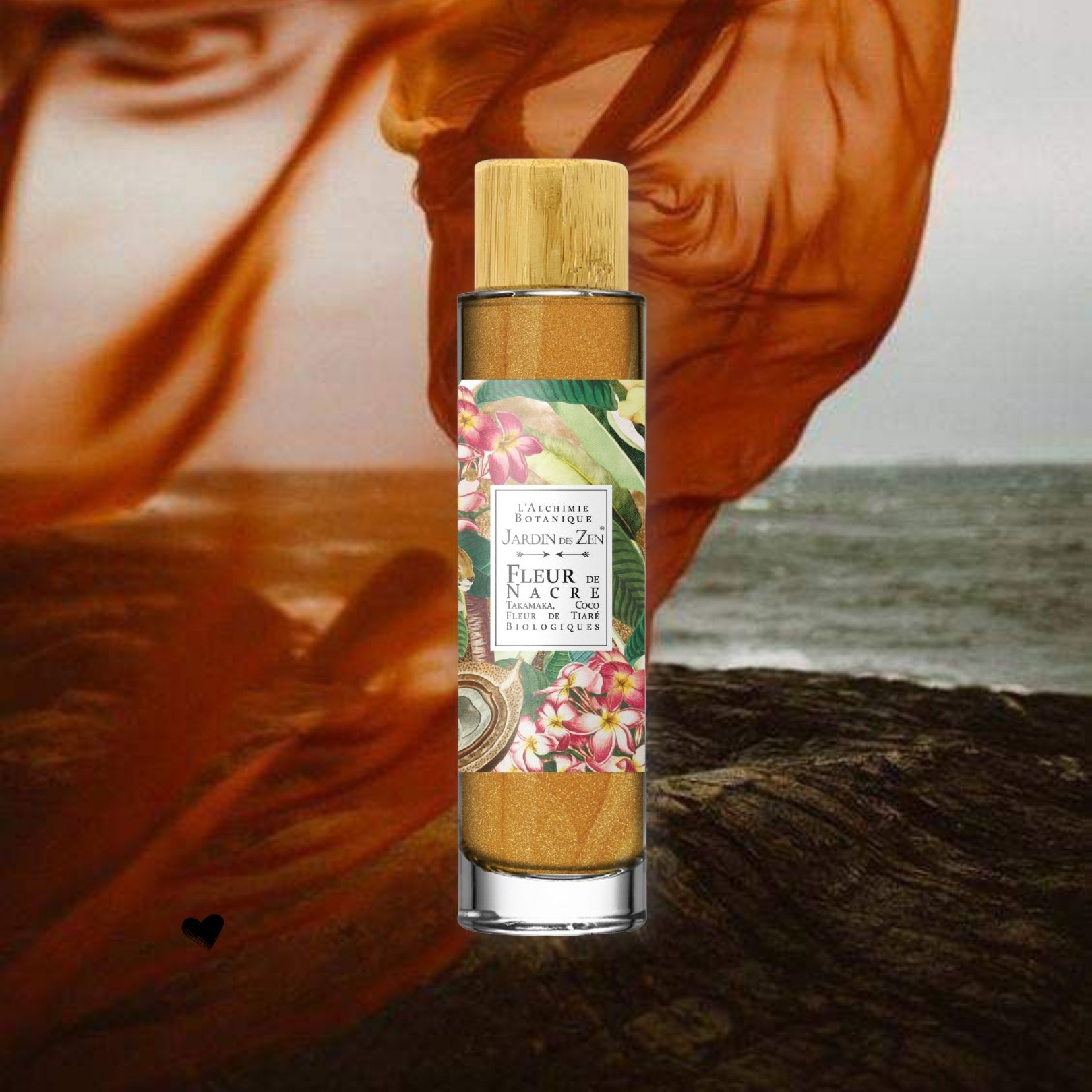 Or Fleur de Nacre -Nacres & Fleur de Tiaré