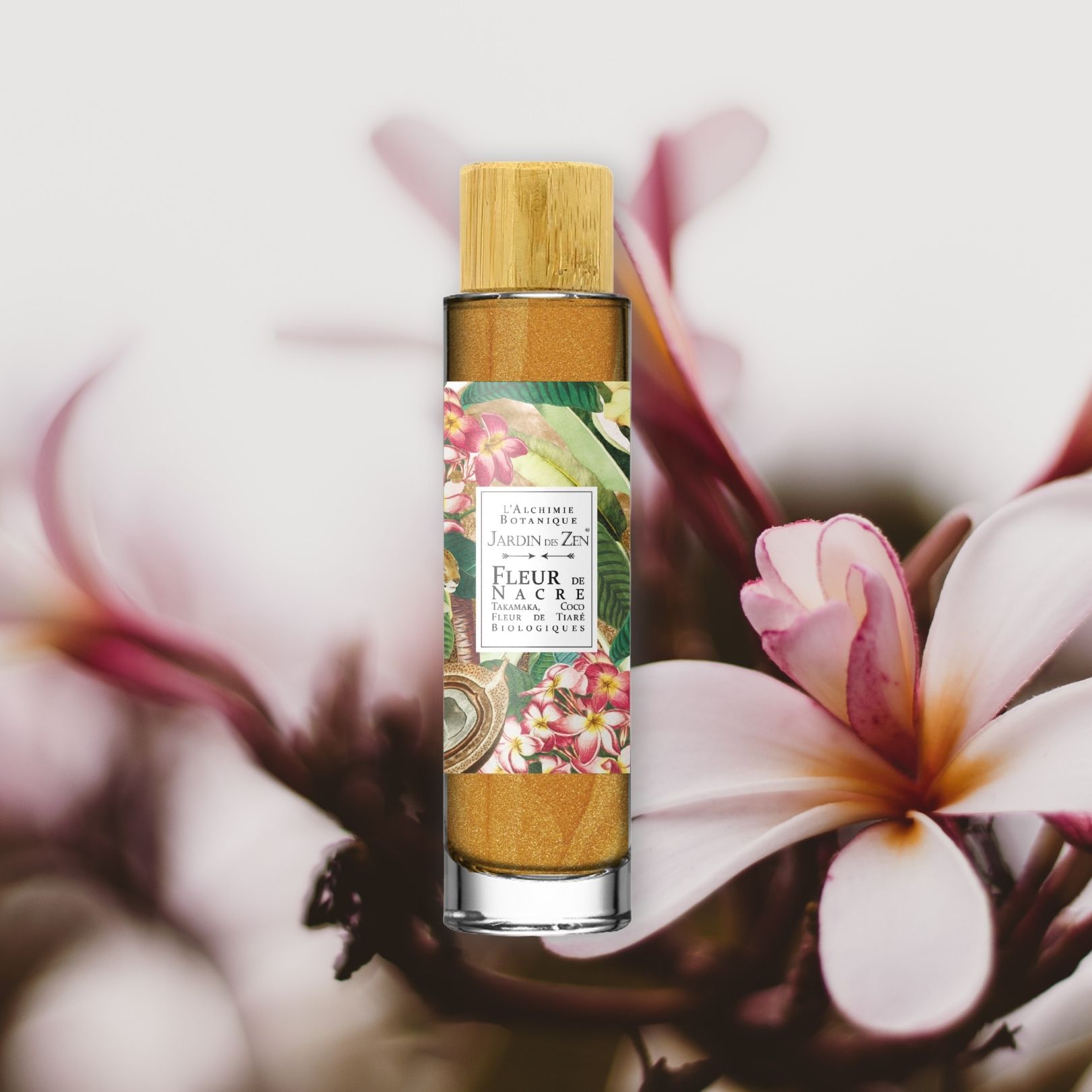 Or Fleur de Nacre -Nacres & Fleur de Tiaré