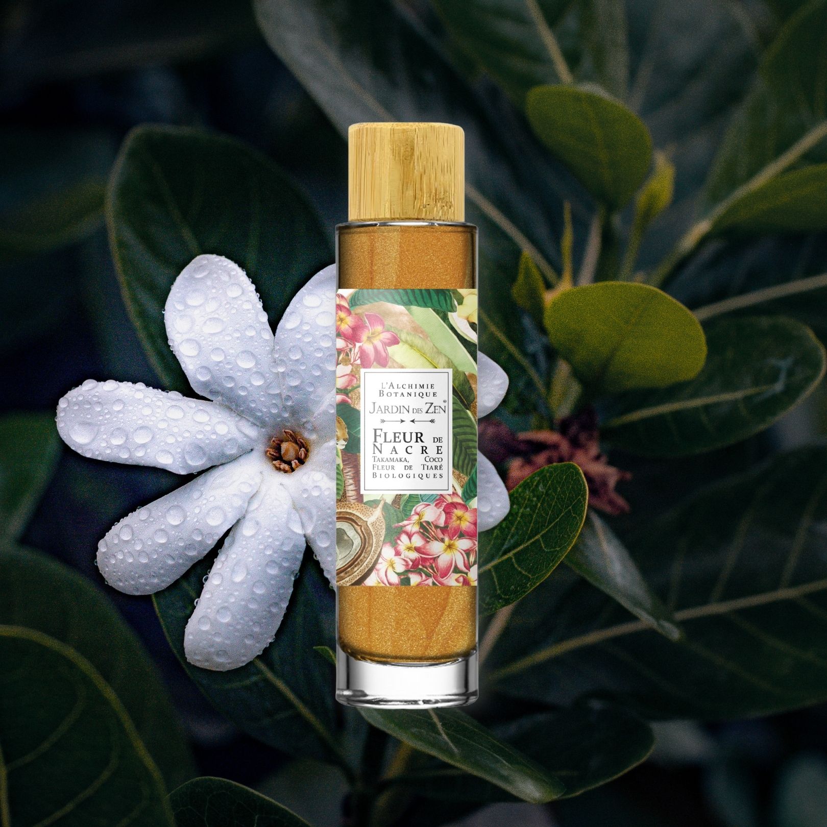 Or Fleur de Nacre -Nacres & Fleur de Tiaré