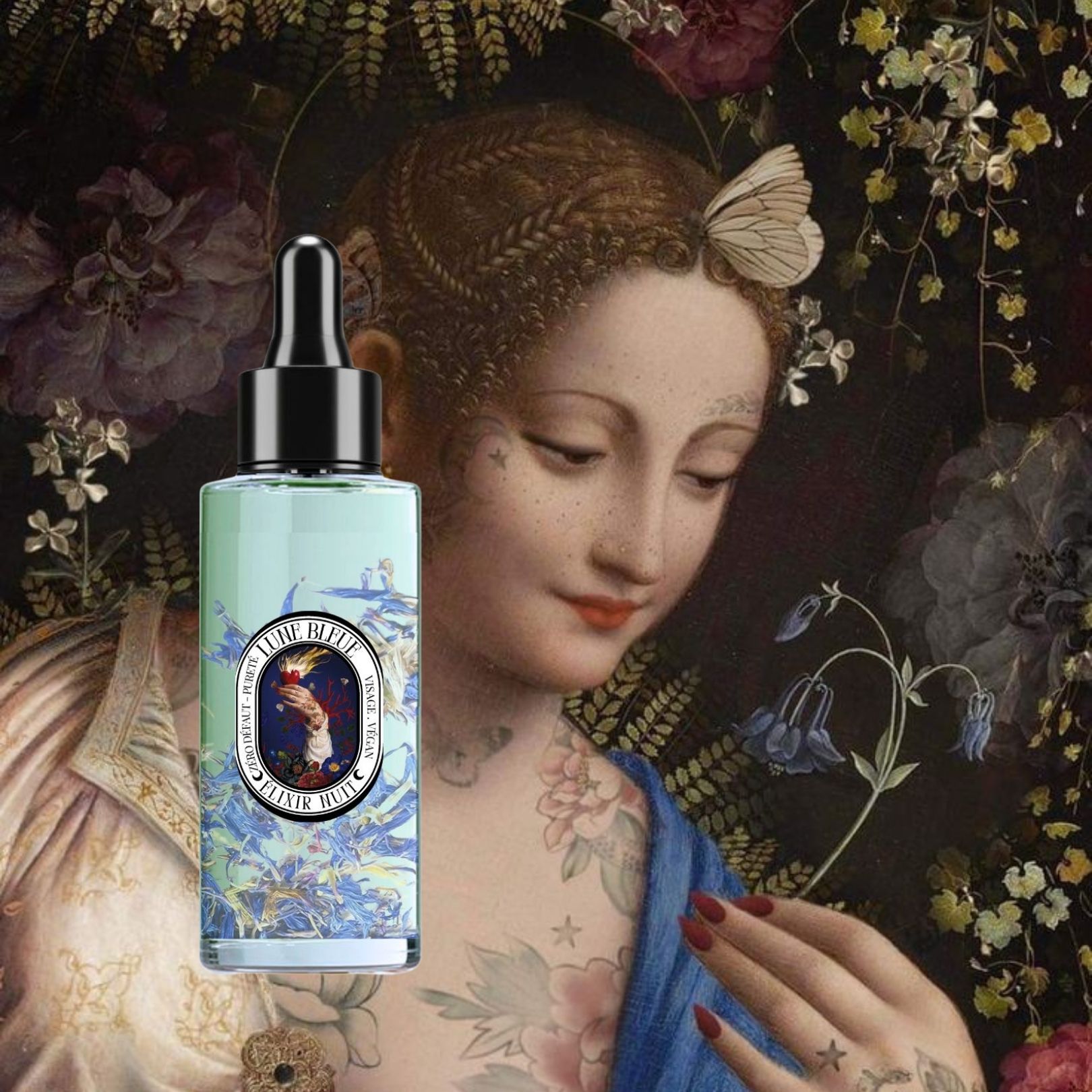 Lune Bleue - A la Phycocyanine, ferments de Papaye & Réglisse